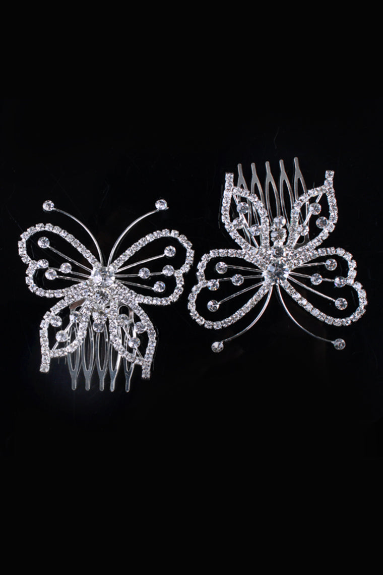 Gorgeous Hoop Alloy With Rhinestones Wedding Bridal Tiara Bf020