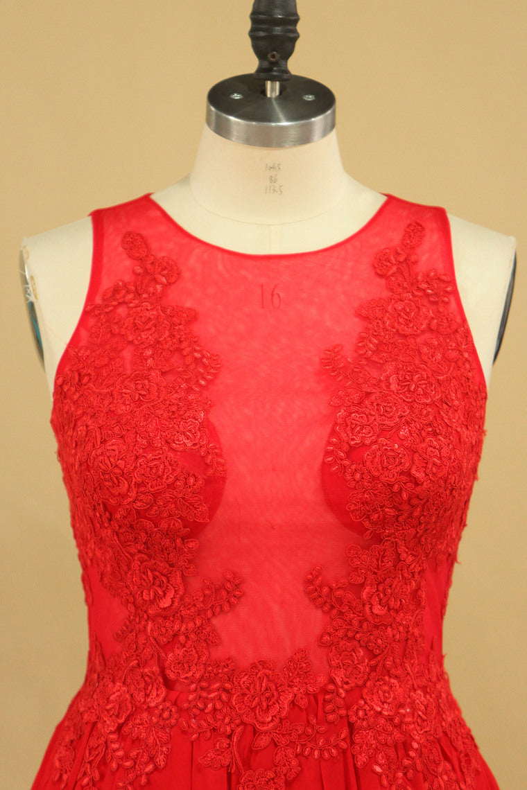 2022 Sexy Black Prom Dresses With Applique And Slit Sweep Train Plus Size