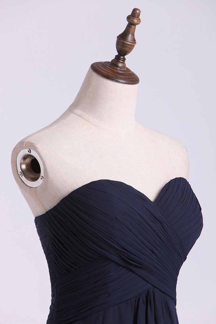 2022 New Arrival Sweetheart Homecoming Dress Ruffled Short/Mini