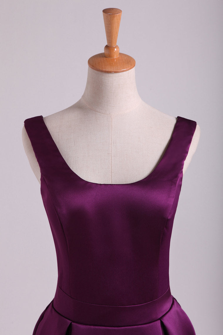 2022 Bridesmaid Dresses A-Line Floor Length Satin