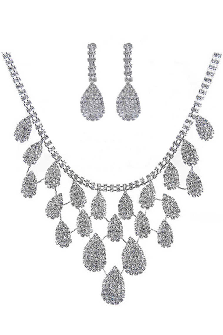 Charming Alloy With Rhinestone Women'S Jewelry Sets #Xz5650