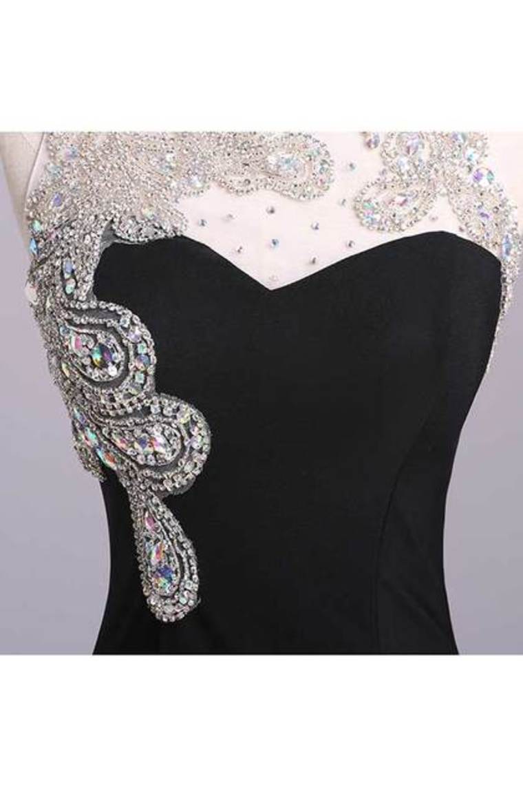 2022 Passionate Column Homecoming Dresses Short/Mini With Beads Tulle And Chiffon