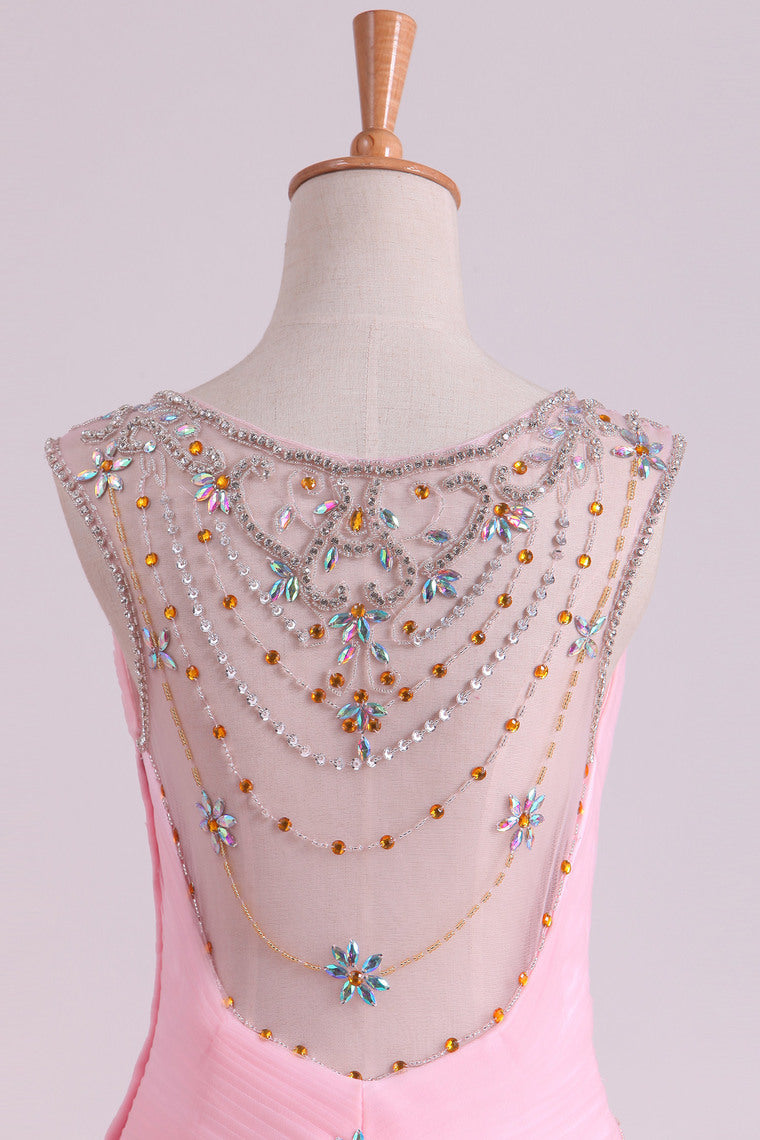 2022 Scoop Quinceanera Dresses Tulle With Beads And Ruffles Floor Length