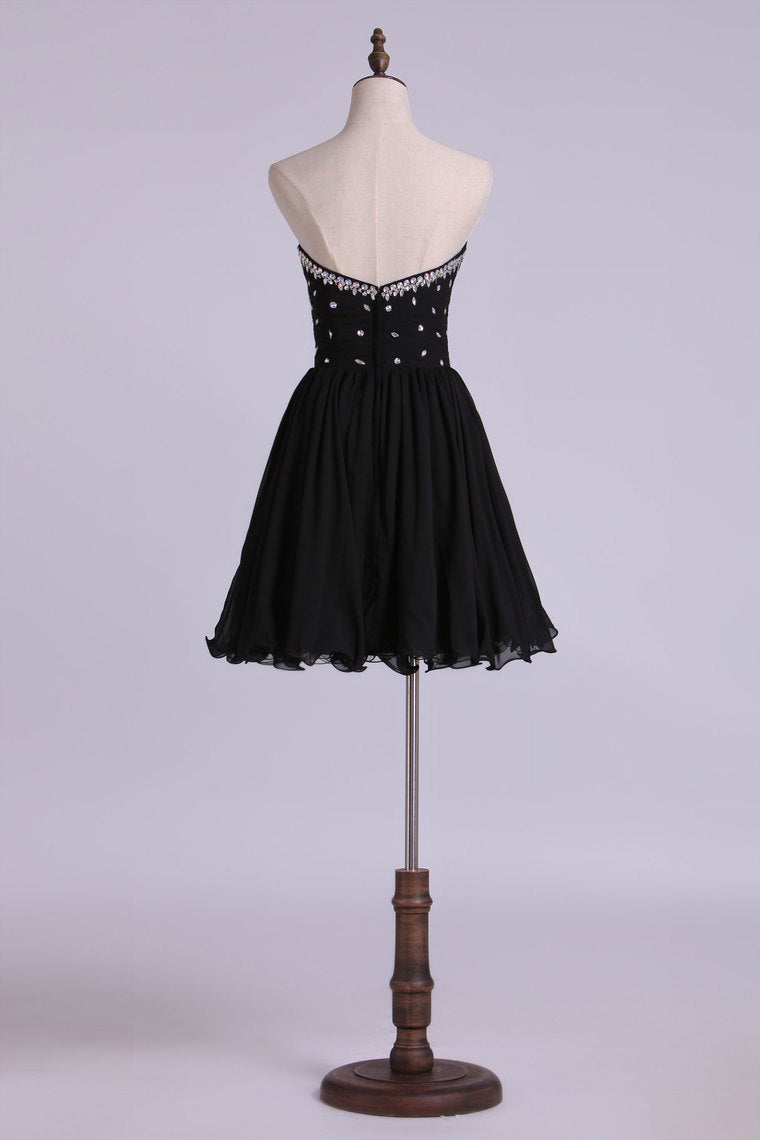 2022 Homecoming Dresses A Line Short Chiffon
