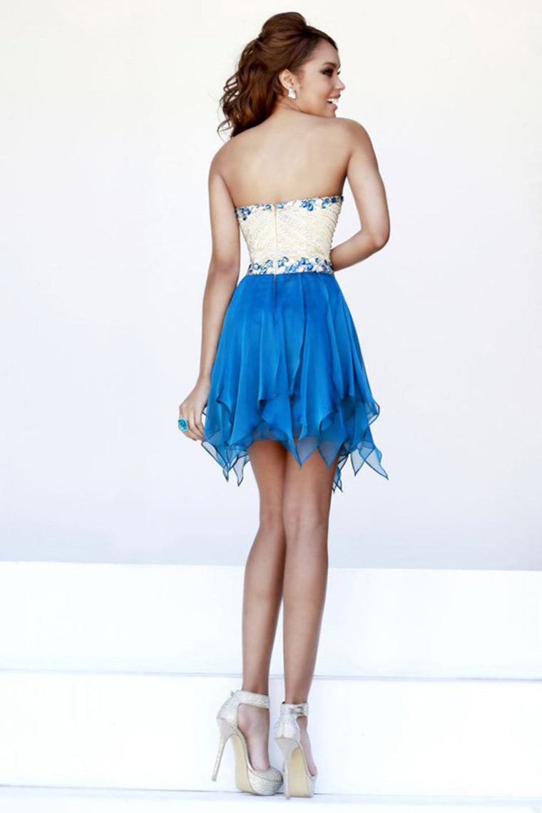 2022 Stunning Homecoming Dresses Sweetheart A Line Short/Mini With Beads New Arrival