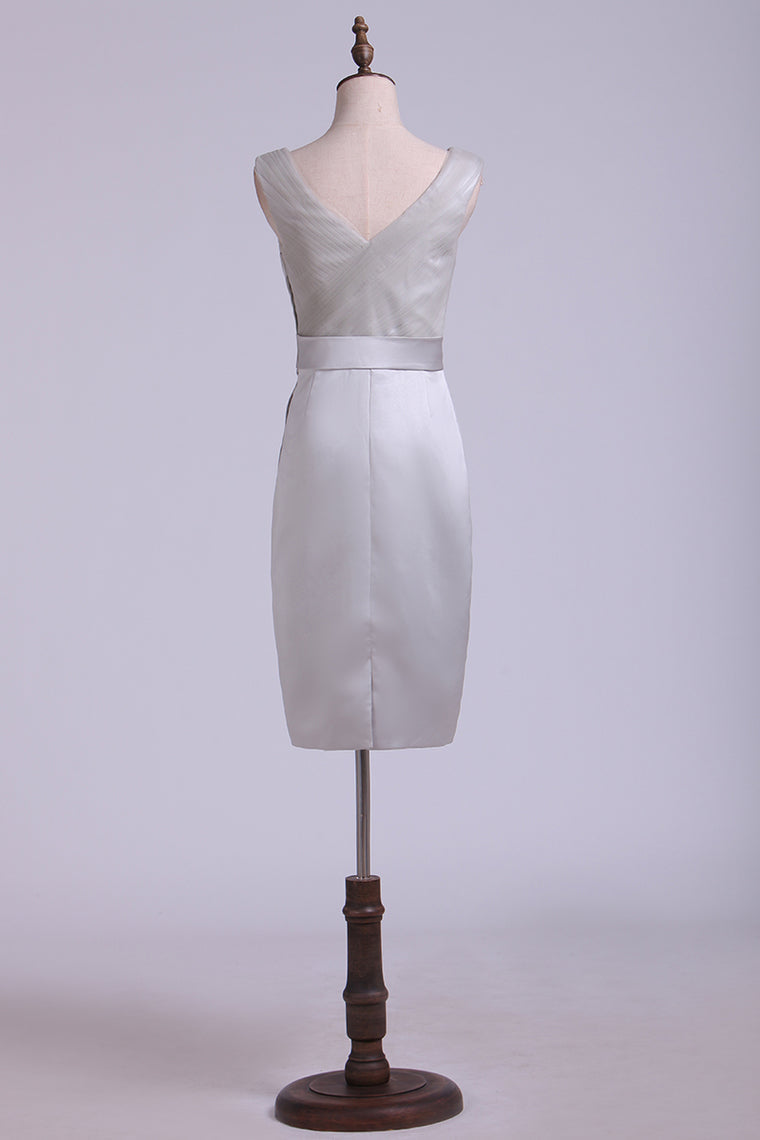 2022 Collection V Neck Mother Of The Bride Dresses