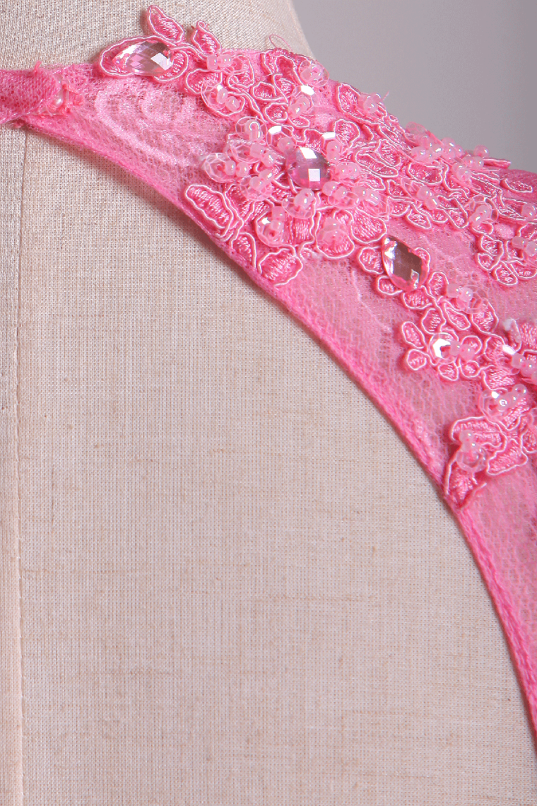 2022 Lovely Homecoming Dresses Scoop A Line Short Tulle With Applique