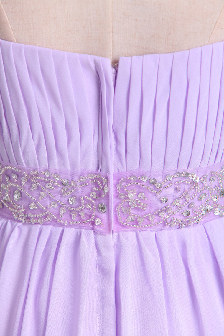 2022 Sweetheart Neckline Ruched Upper Bodice Prom Gown Chiffon Floor Length