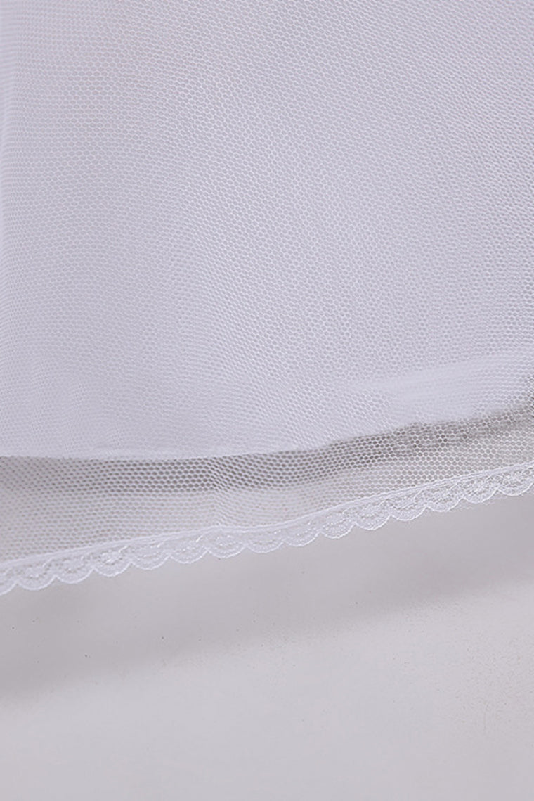 Women Floor Length 3 Tiers Petticoats  #8860