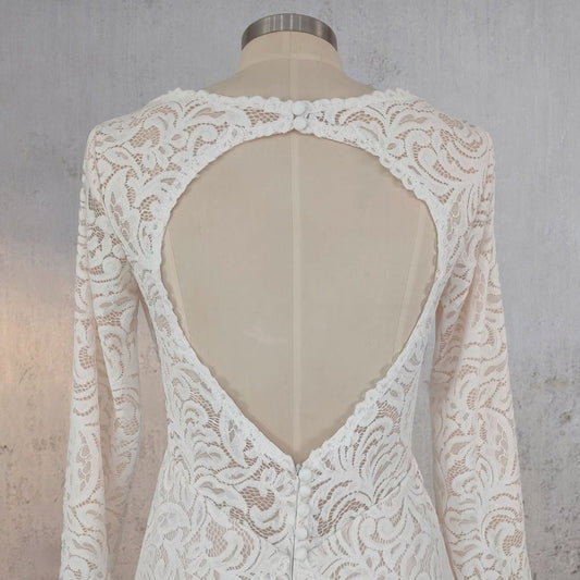 Mermaid Whisper Lace Embroidery Bridal Gown Wedding Dress